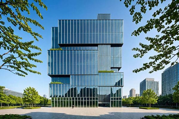 Commercial Facade Cladding Options: Glass Curtain Wall, Aluminum, Terracotta & Stone