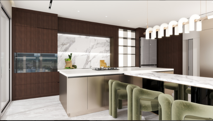 3d rendering of a modern house,3D Rendering
