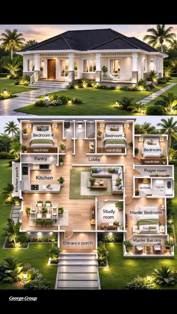 Single Floor House Plans
