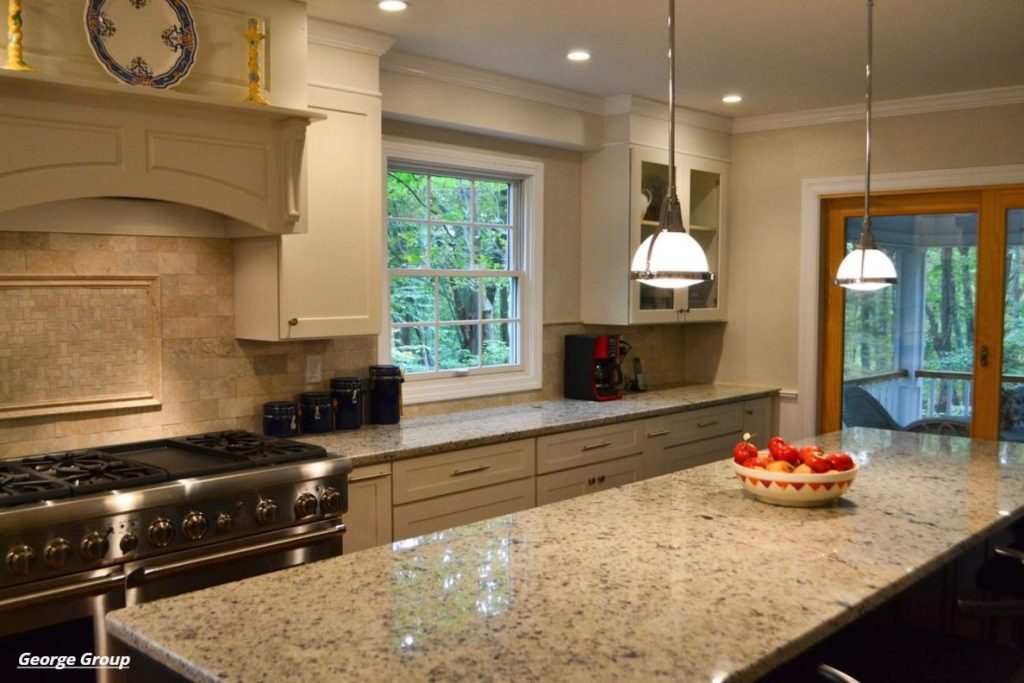 White granite countertops