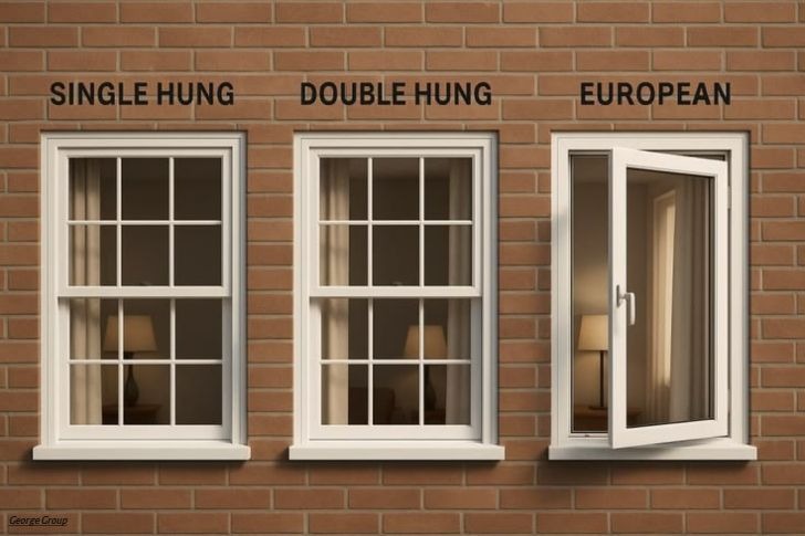 Single Hung vs Double Hung Windows,double hung window,single hung window