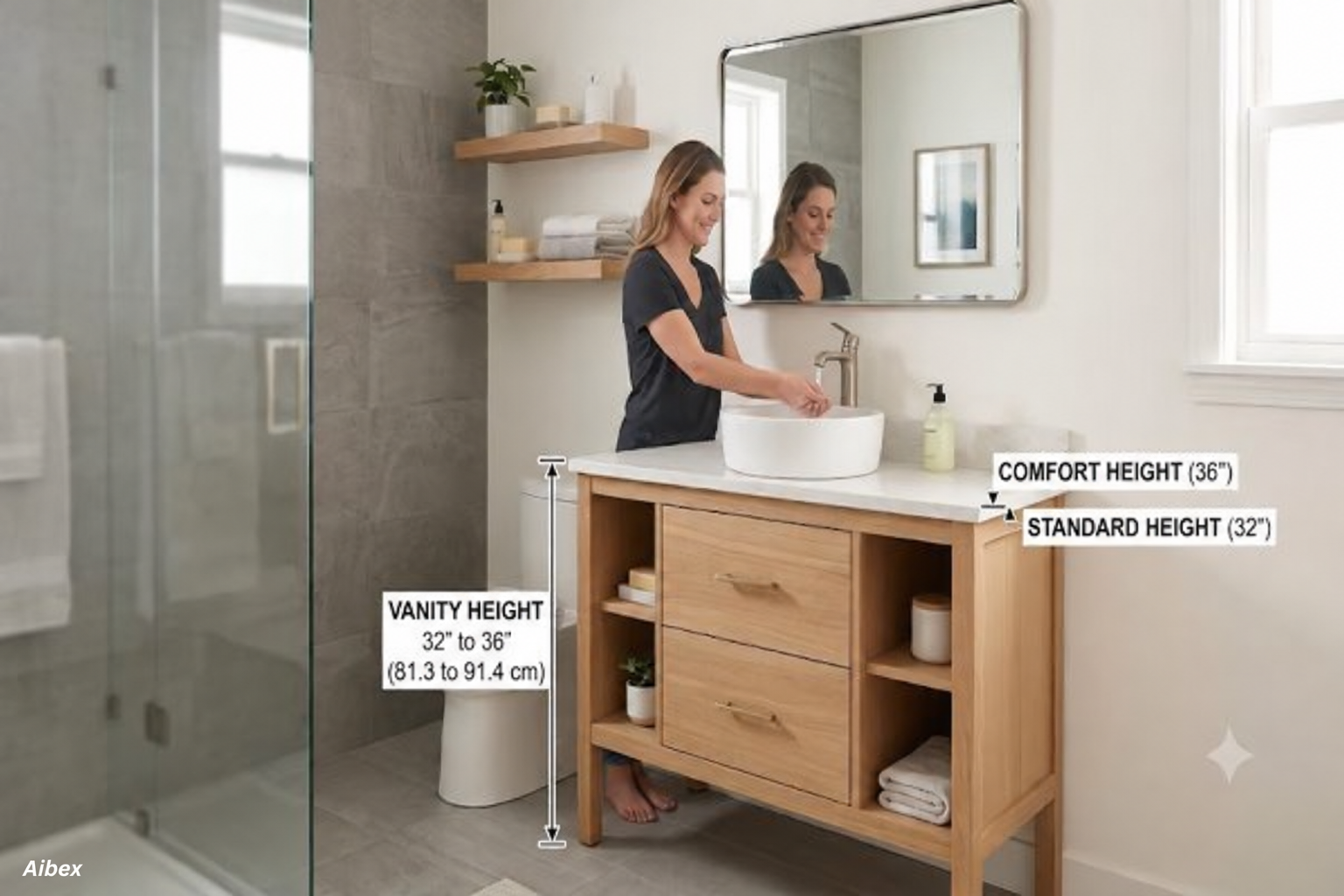 Bathroom Vanity Height: How to Choose the Perfect Vanity Height?