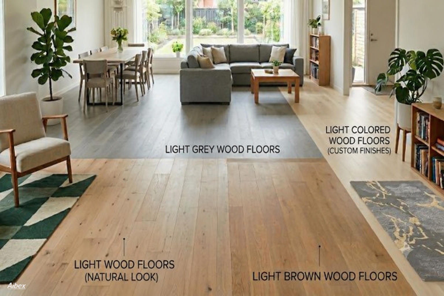 Light Wood Floors Solution for Villas & Homes from China Factories