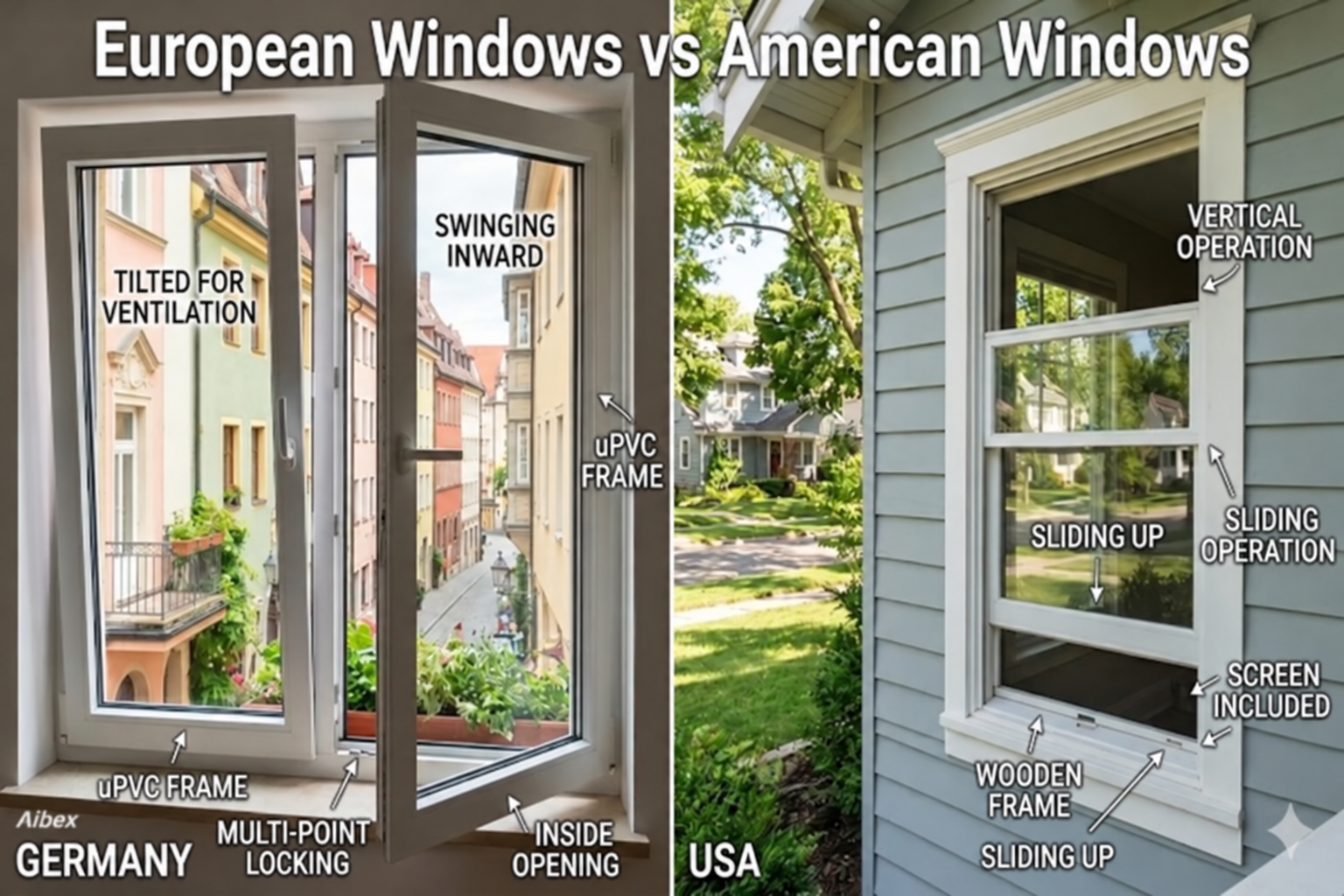 European Windows vs American Windows: Which Is Right for You?