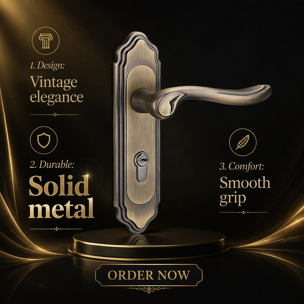 Wholesale Modern Zinc Alloy Wooden Silent Mechanical Door Locks for Villa Apartment Hotel Bedroom Study