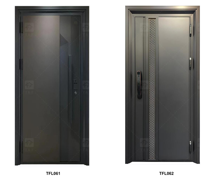 Modern Hot Sale Security Door Design Entry Door Factory Customization Exterior Entrance Luxury Exterior Security Doors