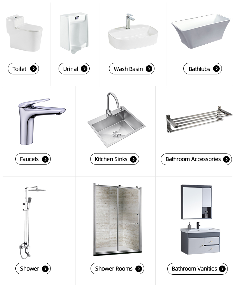 Good Quality Shower Faucets Shower Unit Rain Bathroom Mixer square Rain White Shower Set