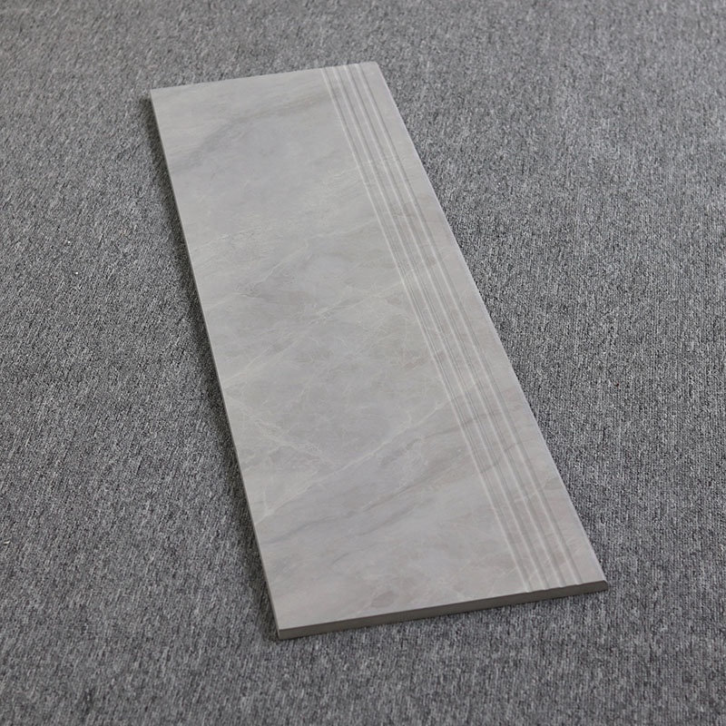 Hot Selling Decor Tile Multi Size House Porcelain Stair Ceramic Tiles Groove Staircase Tiles