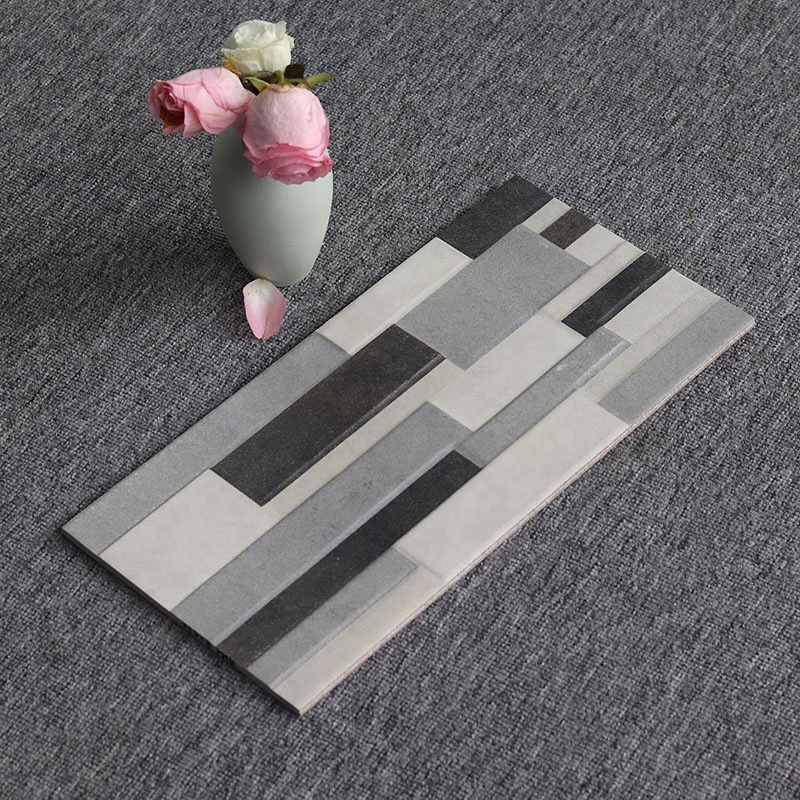 Factory Direct Sale 20x40cm Vintage Front House Tile for Wall 3D Stone Surface Outdoor Wall Tiles