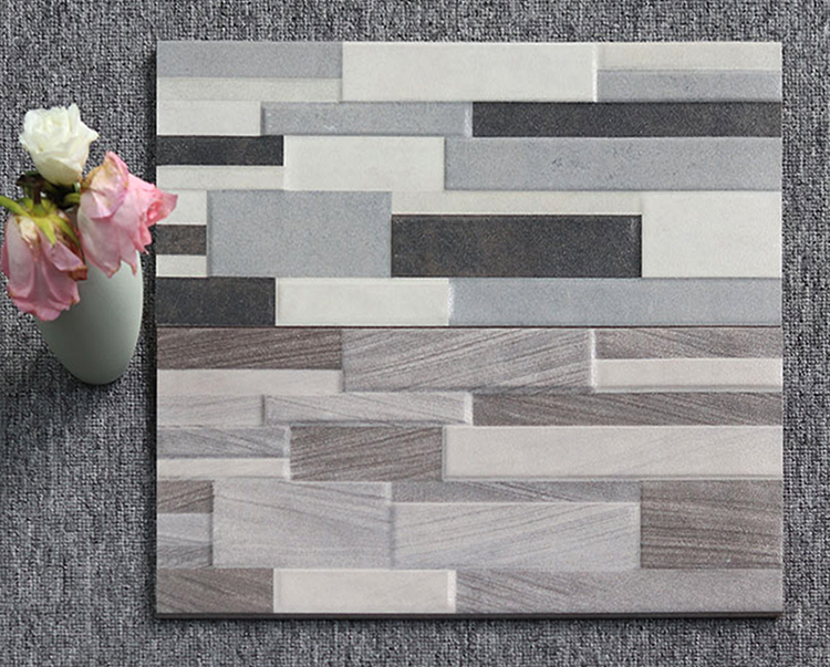 Factory Direct Sale 20x40cm Vintage Front House Tile for Wall 3D Stone Surface Outdoor Wall Tiles