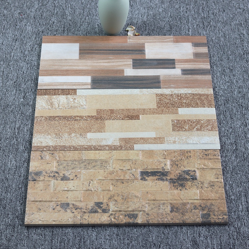 Hot Sale 200x400 Personality Culture Stone Finish Balcony Background Porcelain Outside Wall Tiles
