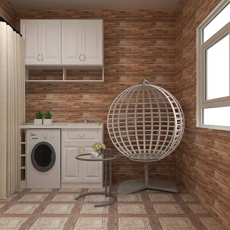 Hot Sale 200x400 Personality Culture Stone Finish Balcony Background Porcelain Outside Wall Tiles