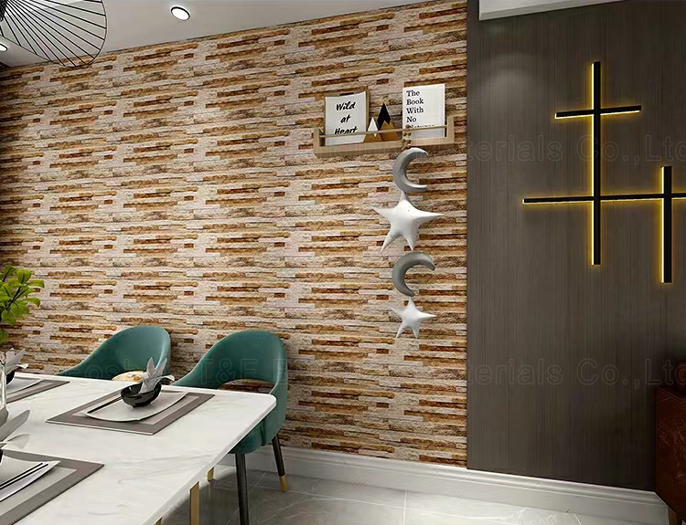 Hot Sale 200x400 Personality Culture Stone Finish Balcony Background Porcelain Outside Wall Tiles