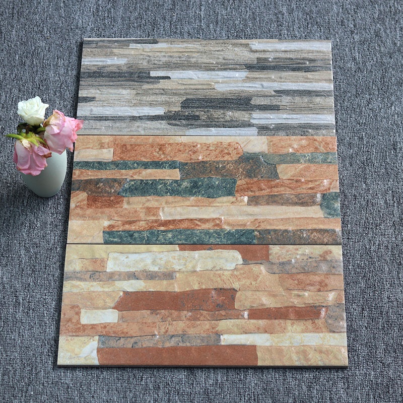 American Rustic Anti-slip Waterproof Outdoor Yard Villa Terrace Garden TV Background Wall Tile