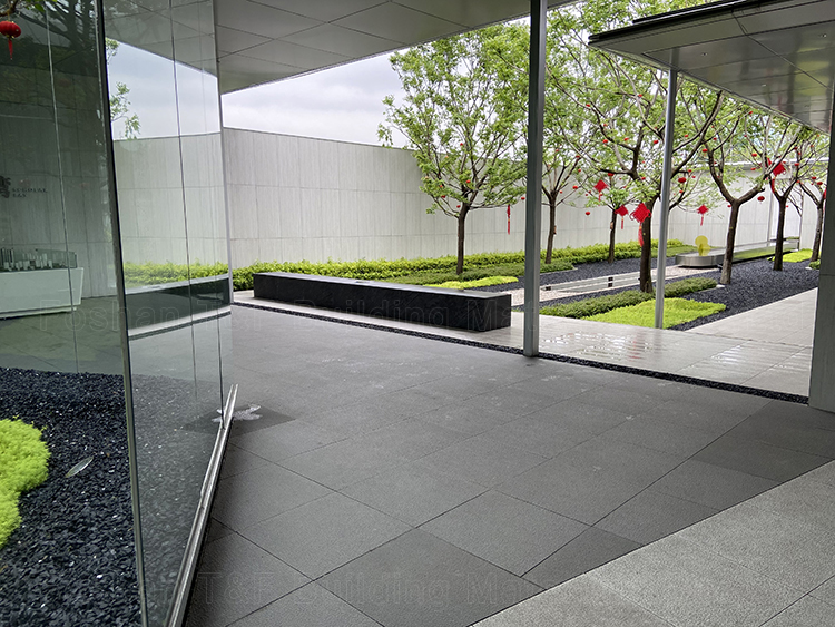 60x30 18mm Natural Granite Stone Texture Outdoor Porcelain Driveway Garden Sidewalk Paving Tiles