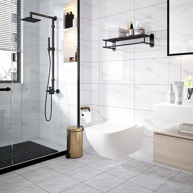 Hot Sale 300x600 Gloss Carrara White Bathroom Kitchen Bedroom Living Room Ceramic Wall Tiles