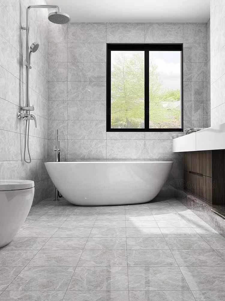 Hot Sale 300x600 Gloss Carrara White Bathroom Kitchen Bedroom Living Room Ceramic Wall Tiles