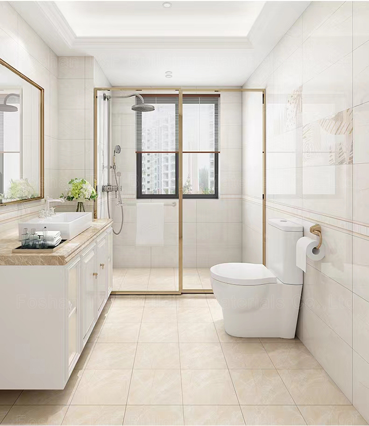 Hot Sale 300x600 Gloss Carrara White Bathroom Kitchen Bedroom Living Room Ceramic Wall Tiles