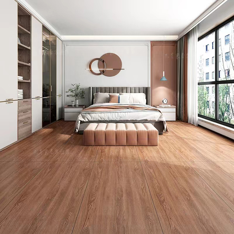 Foshan 600x1200mm Wood Look Ceramic Non Slip Glazed Porcelain Rustic Wooden Floor Tile