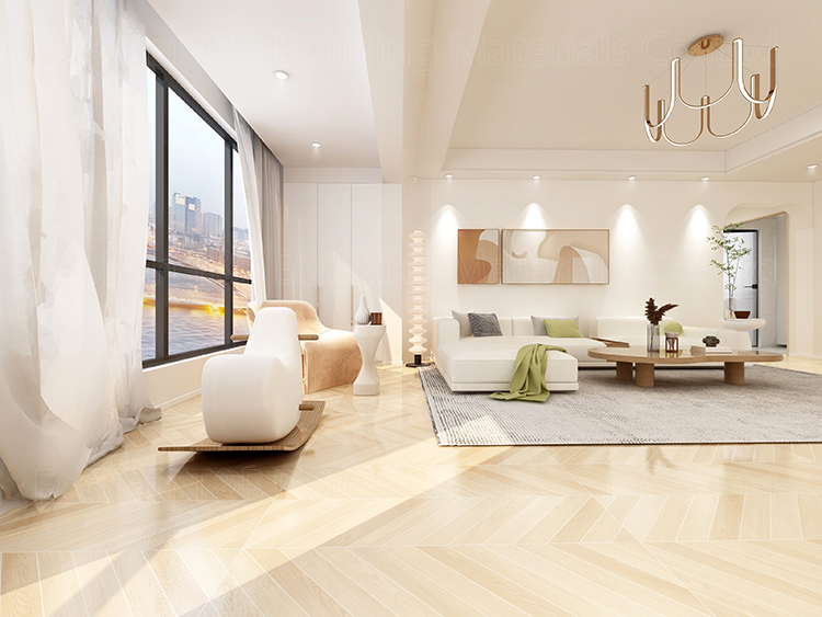 Foshan High Quality 600*1200mm Natural Wood Glazed Finish Rustic Porcelain Wooden Floor Tiles Ghana