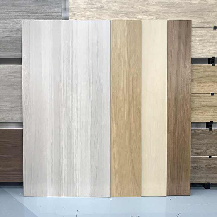 Foshan High Quality 600*1200mm Natural Wood Glazed Finish Rustic Porcelain Wooden Floor Tiles Ghana