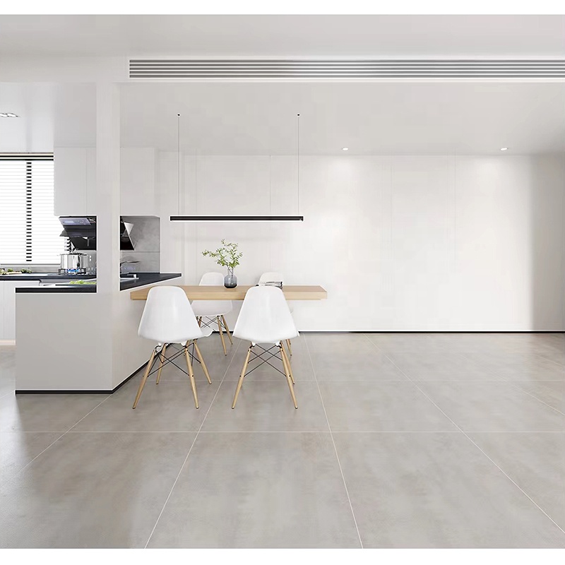 60x60cm for Living Room Flooring Ceramic Cement Concrete Looking Porcelain Rustic Tile