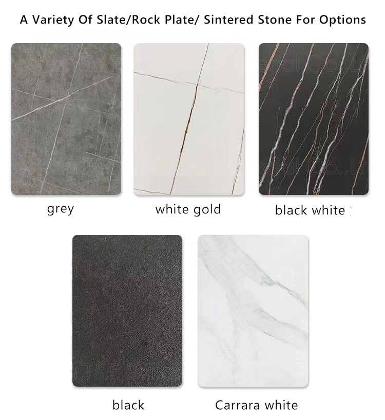 Light Luxury Extension Cut Corner Custom Sintered Stone Bathroom Washbasin Toilet Vanity Smart LED Mirrored Cabinet with Sink