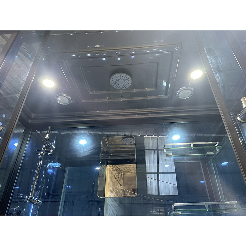 Luxury Home Bathroom Steam Bath Cabinet Sauna Cabin Enclosure Shower Room With Whirlpool Massage Bathtub