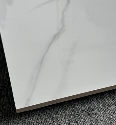 60x60 600x600 Glossy Carrara White Porcelain Piso Porcelanato Marble Floor Tile for the Living Room