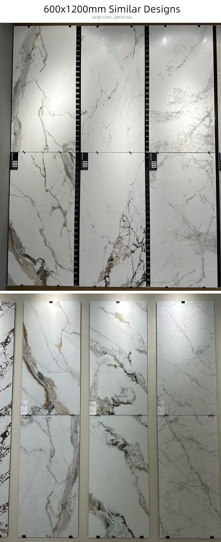 Top Quality 600x600 Indoor Luxury Ceramic Floor Porcelain White Marble Tiles With Matte Surface