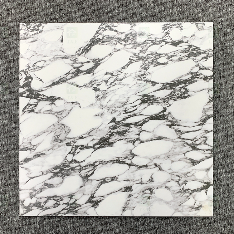 Top Quality 600x600 Indoor Luxury Ceramic Floor Porcelain White Marble Tiles With Matte Surface