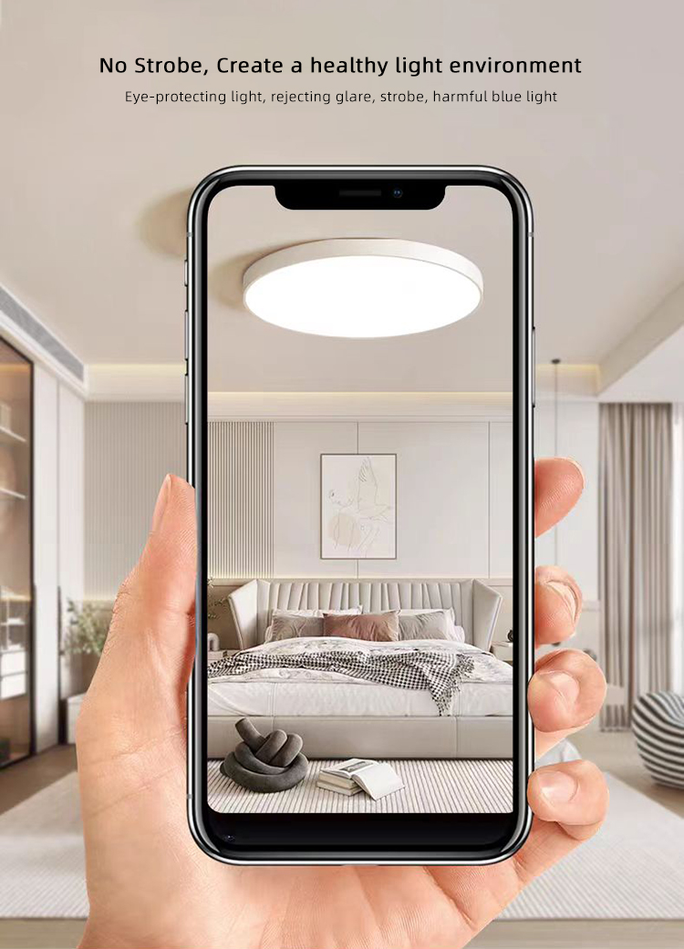 Indoor Home Round Shape Modern Living Room Led Lamps Lighting for Bedroom Lights Ceiling