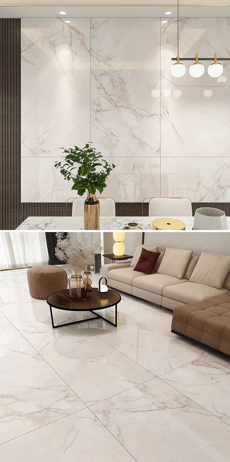 Factory Price 60x120 Porcelain Marble Polished Ceramic Glazed Glossy House Home Mable Wall Floor Tile