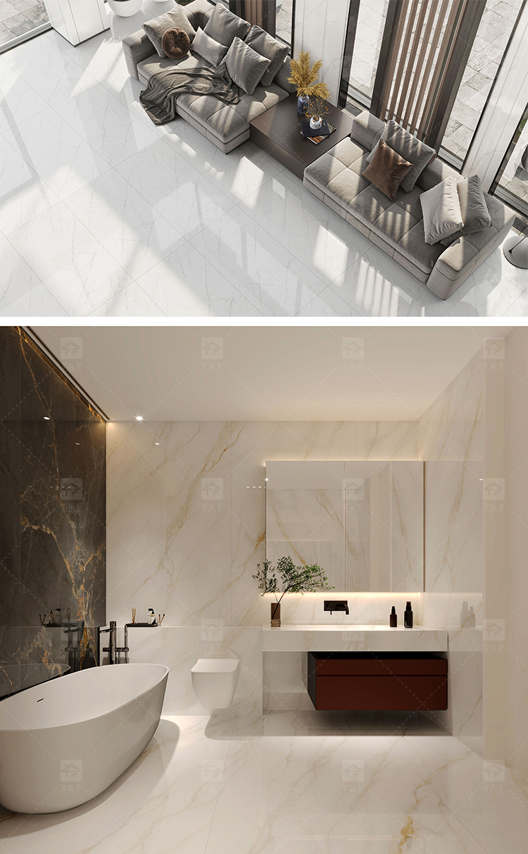 Factory Price 60x120 Porcelain Marble Polished Ceramic Glazed Glossy House Home Mable Wall Floor Tile