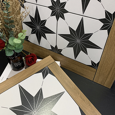 Full Body 600*600 Interior Wooden Flower Pattern Porcelain 60 by 60 Matte Glazed Rustic Floor Tiles for Living Room