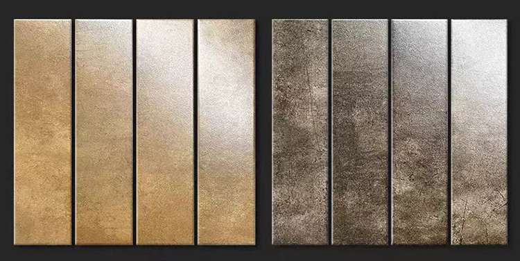 75x300 Mm Small American Vintage Matte Strip Backsplash Kitchen Tiles for Bathroom or Living Room Villa Walls and Floors