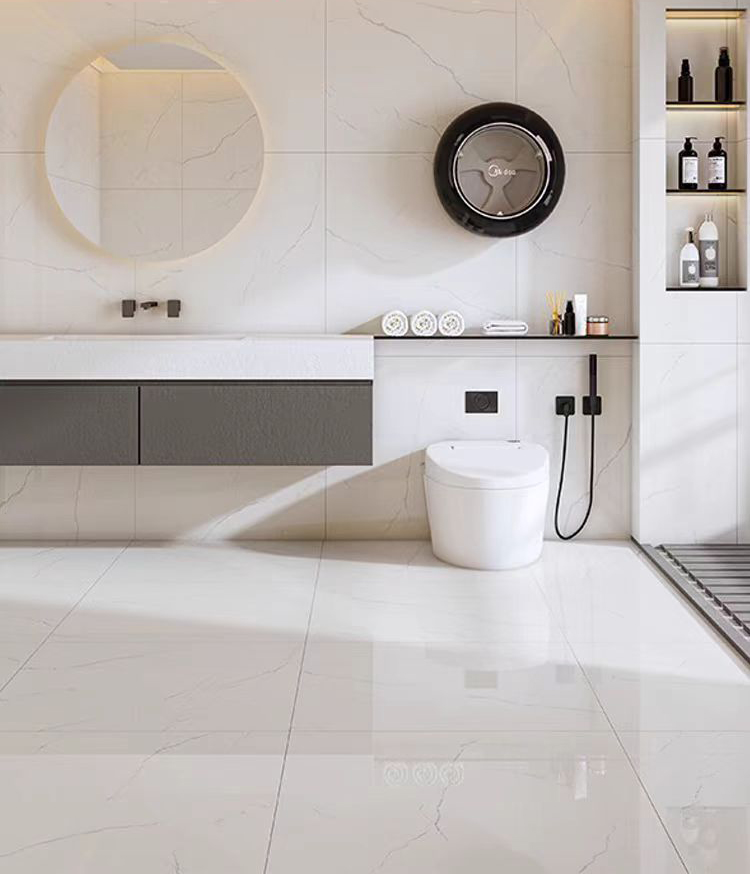 Hot Sale 60x60 Carrelage Carreaux De Sol White Marble Porcelain Polished Glazed Wall Floor Tile