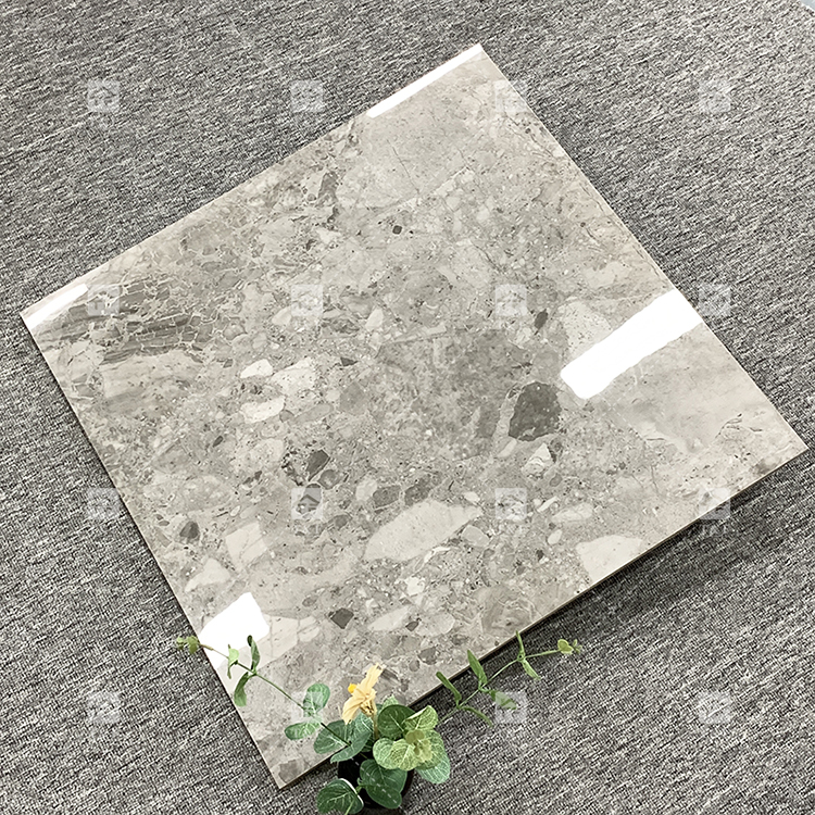 Hot 60x60 60x120 Gloss Marble Floor Tile Villa Hotel Indoor Tiles for Bathroom Living Room Floor