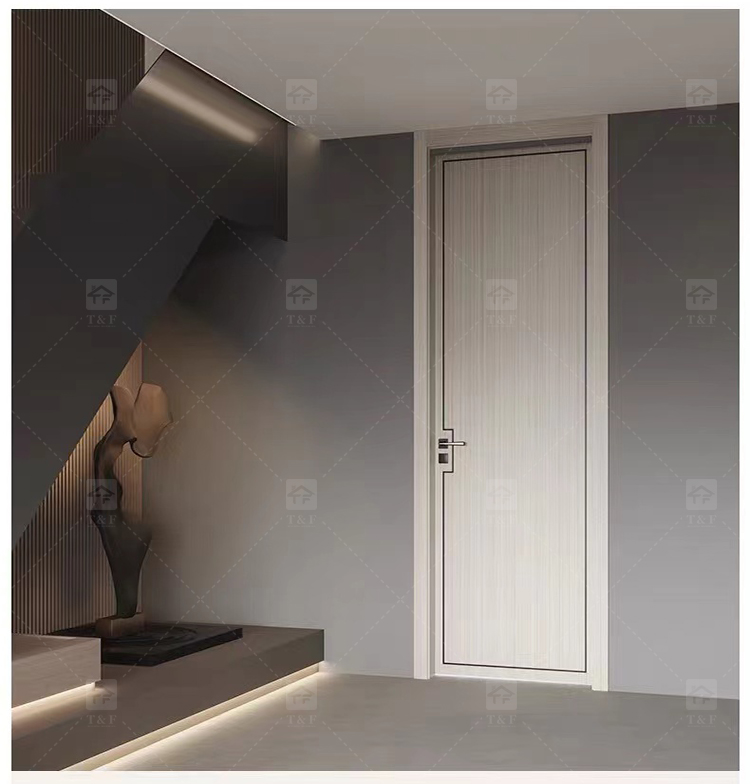 Factory Wholesale Popular Solid Wood Doors Interior 2024 for Houses Interior Wooden Doors