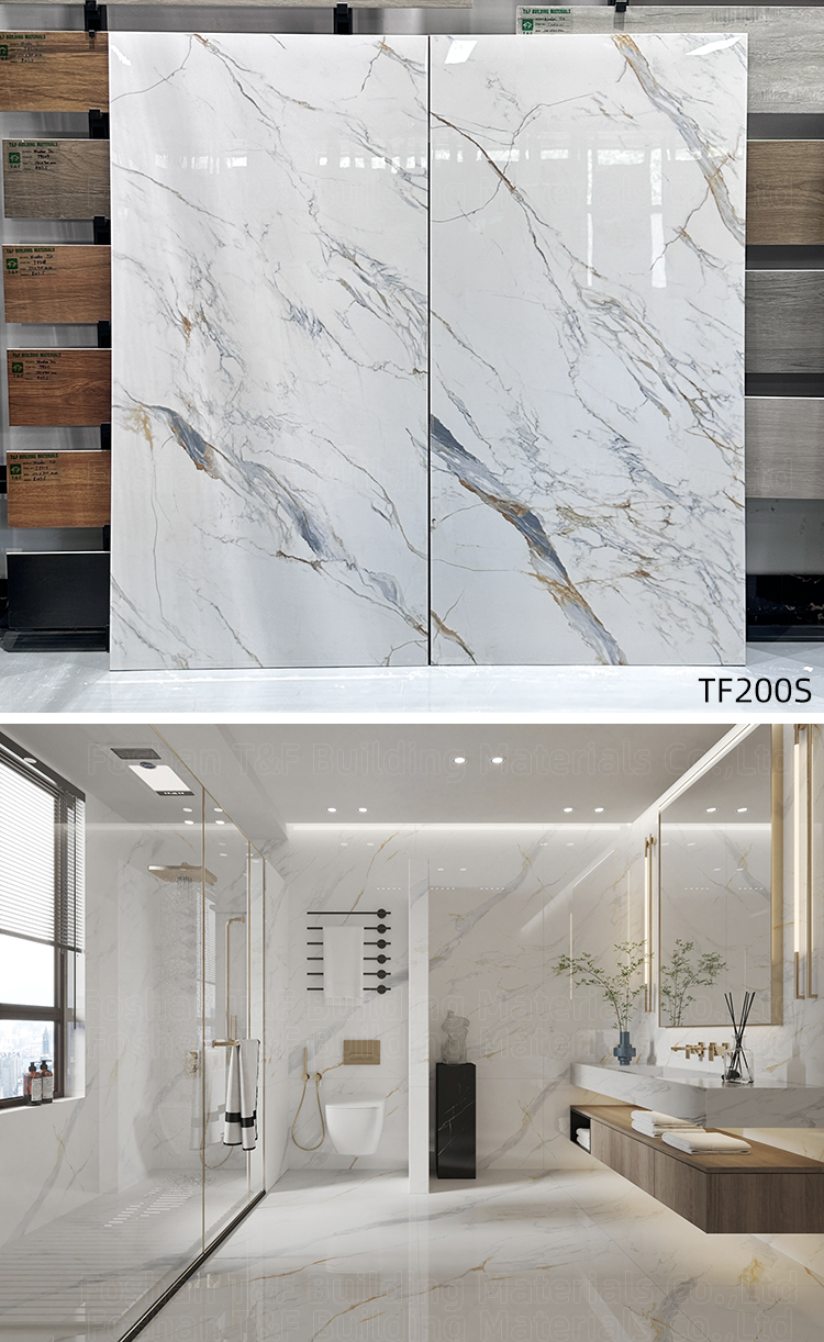 Luxury Marble Tile 60x120 Carreaux Sol Bathroom Living Room Glazed Polished Porcelain Wall  Floor Tiles