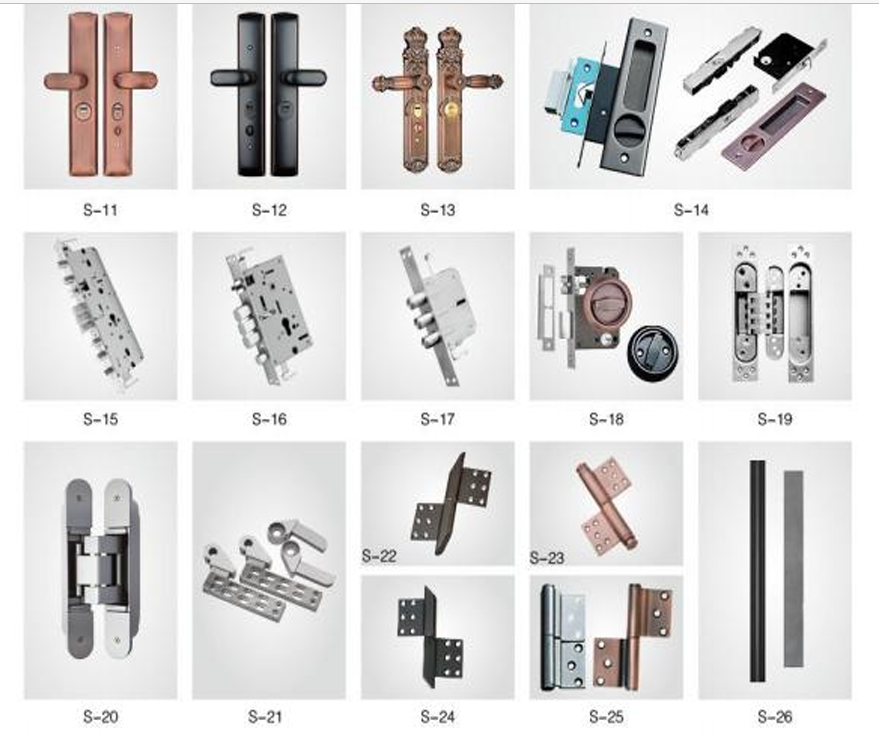 Hot Selling Custom High-End Modern Design External Entrance Front Safety Door Fashionable Door Decoration Exterior Application