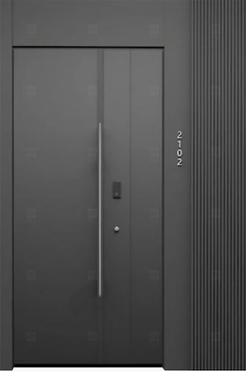 Modern Design Villa Stainless Steel High Quality Residential Security Door