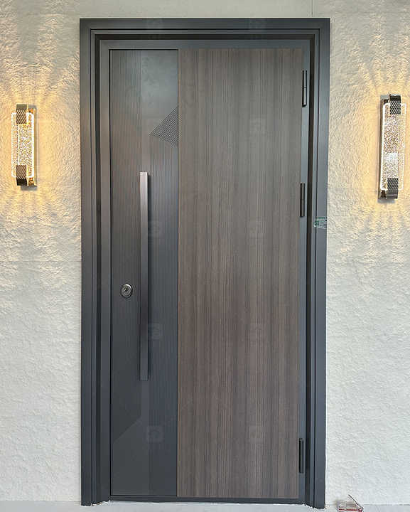 Modern Design Villa Stainless Steel High Quality Residential Security Door