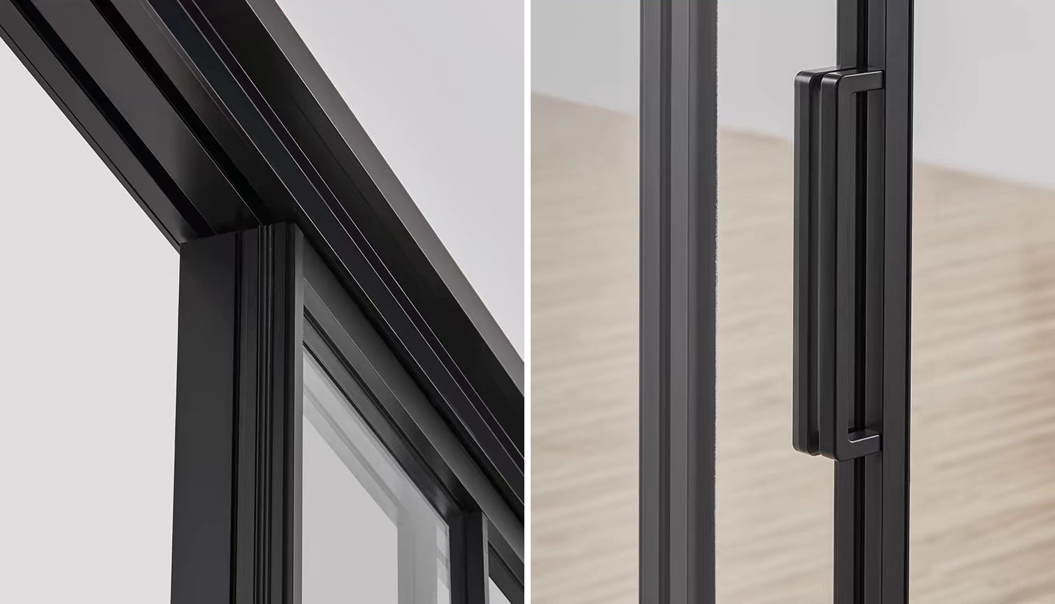 New Design Living Room Porte Coulissante Glass Sliding Doors Soundproof Interior Sliding Door