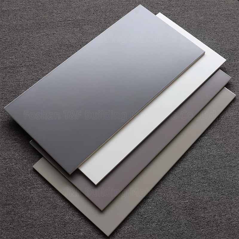 300x600 Cement Style Gray Anti-slip Matte Glazed Porcelain Tile for Kitchen and Bathroom Wall Tiles
