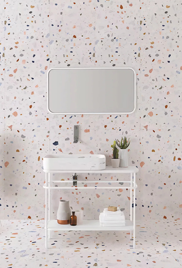 60 by 120 Porcelain Terrazzo Stone Flooring Tile 60x120 Rustic Carreaux Terrazzo Wall Floor Tiles