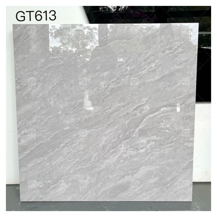 Foshan 60x60 Porcelain Floor Carrelage Light Gray Carreaux Sol Marble Tiles for Bathroom Floor and Wall Tiles