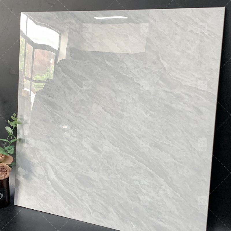 Foshan 60x60 Porcelain Floor Carrelage Light Gray Carreaux Sol Marble Tiles for Bathroom Floor and Wall Tiles
