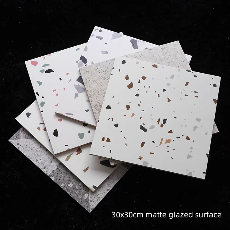 30x60 40x80 Terrazzo Tiles Ceramics for Bathroom and Toilet 12x24 Polished Glazed Kitchen Bathroom Shower Tile Wall and Floor