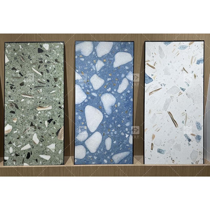 Large Formate 1200 X 600 Mosaic Patterned Porcelain Tile for Hotel Living Room Background Careaux Stone Tiles